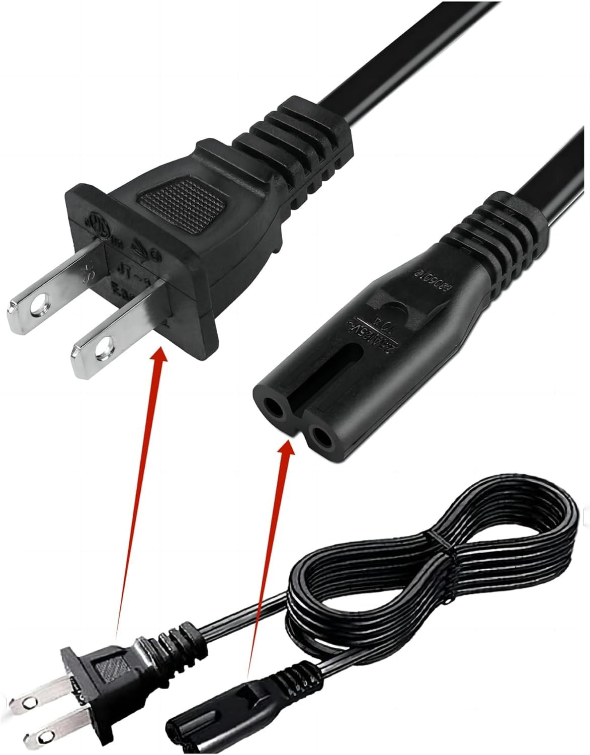 6 Feet AC Power Cord for Lift Chair/Recliner - Universal for Okin, Limoss, La...