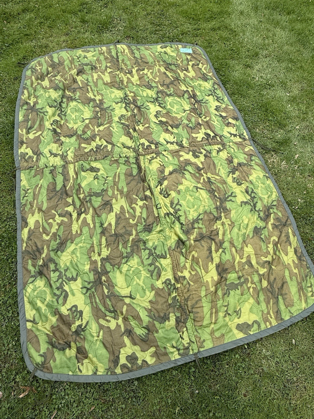 Vietnam War Era 1970 ERDL Poncho Liner