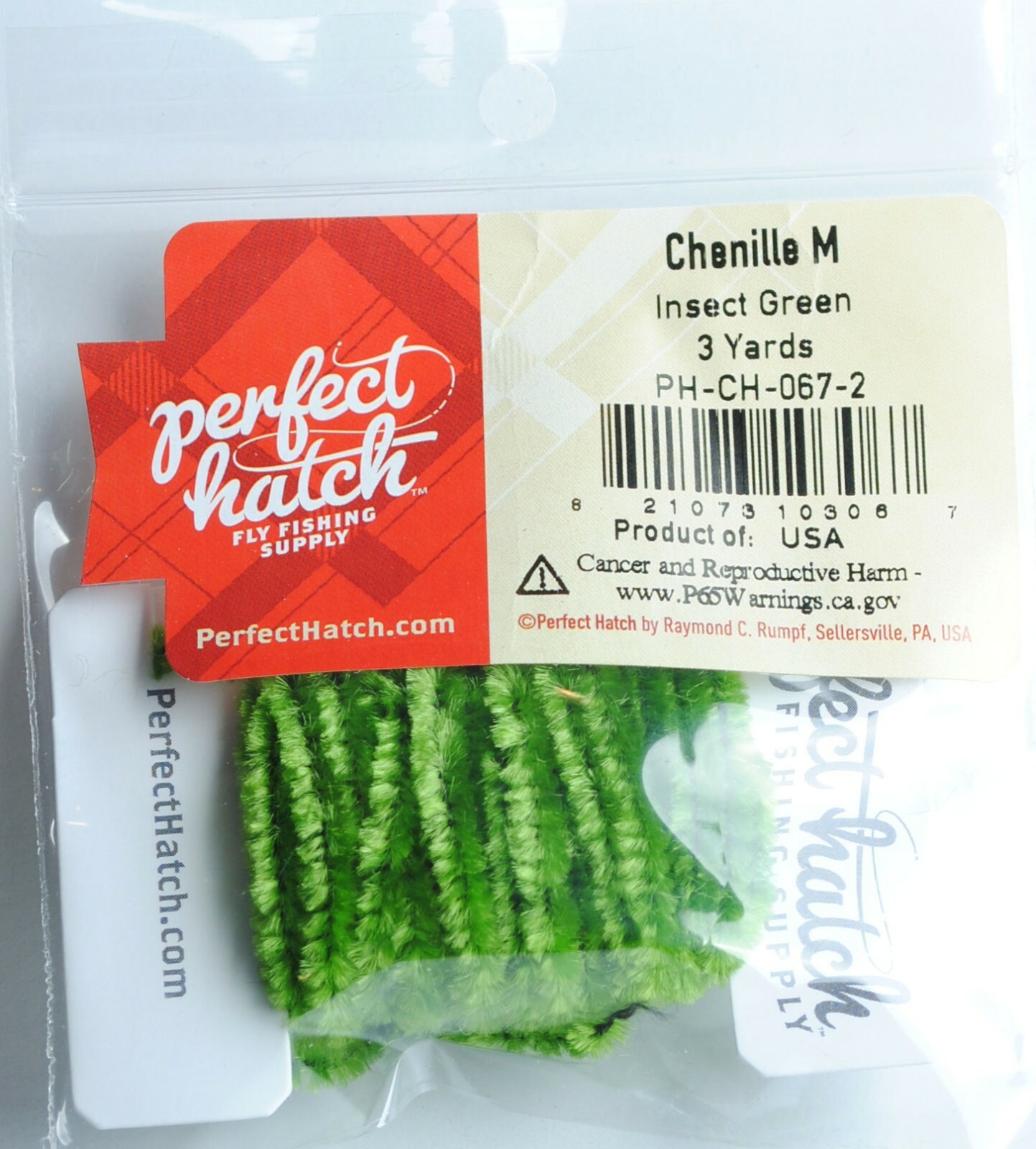 Perfect Hatch Chenille - Medium (Wooly Bugger)