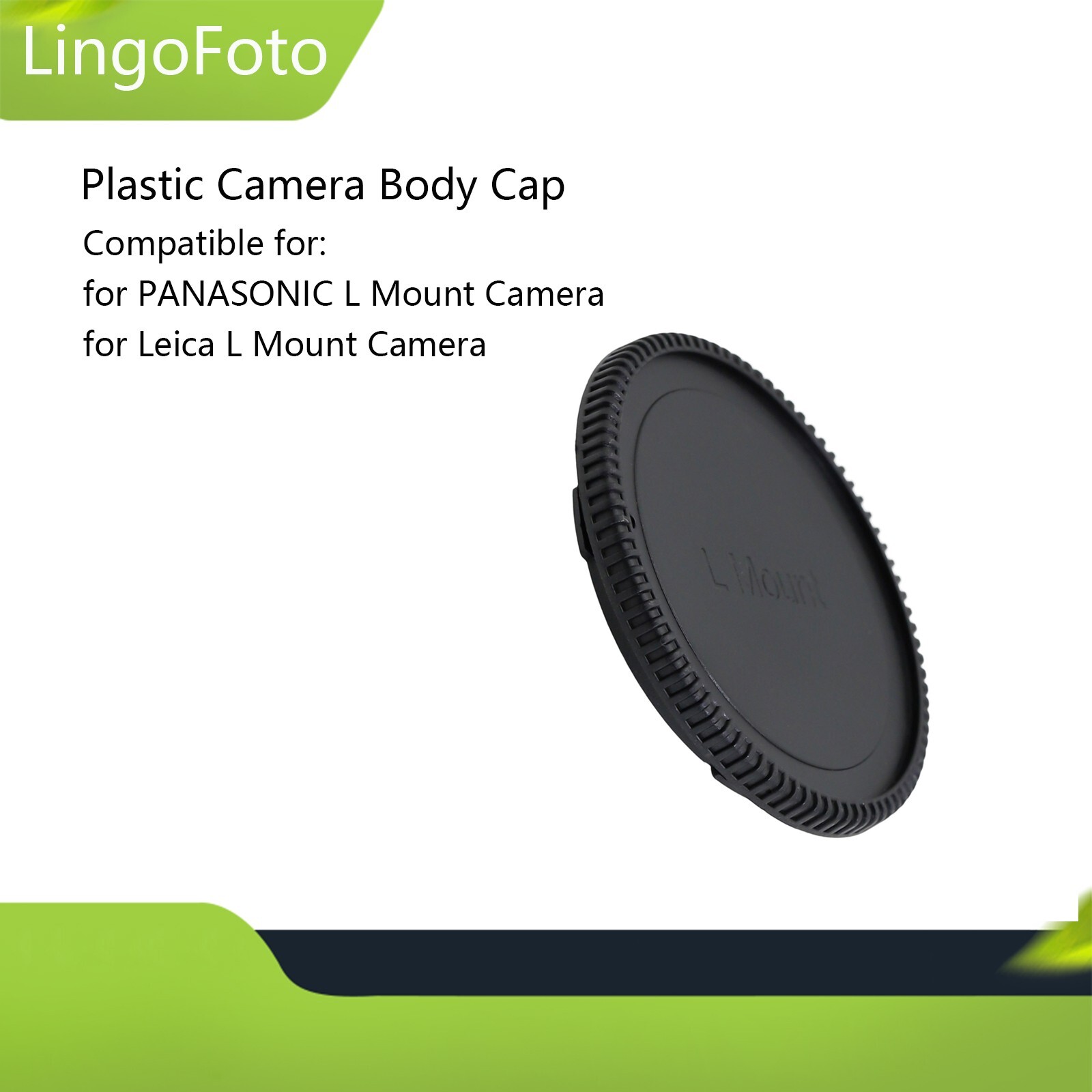 Plastic Camera Body Cap for PANASONIC L Mount Camera for Leica L Mount Camera