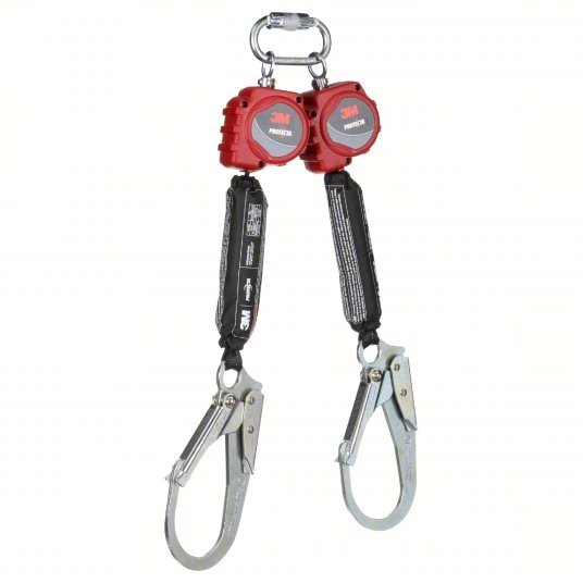 3M 3100512 6' Twin Leg SRL Self Retracting Lifeline Construction Fall Protection