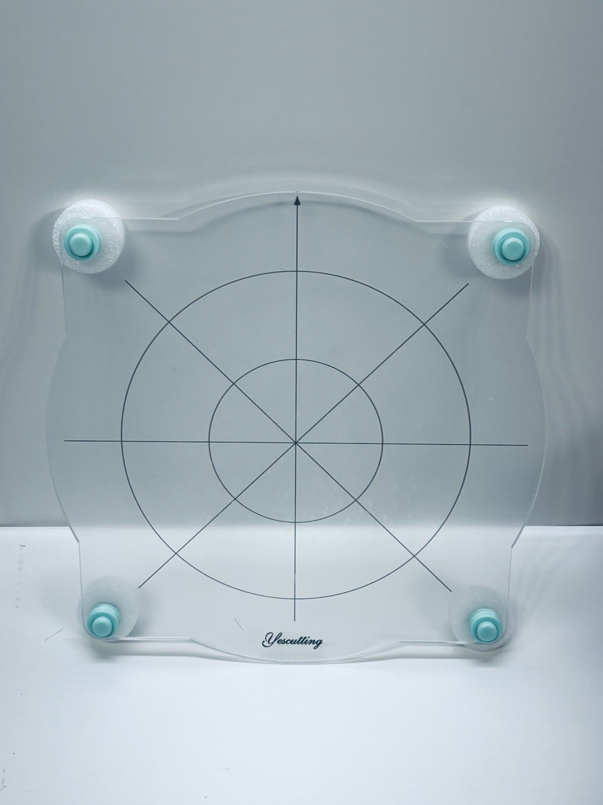 Stamp Positioning Tool Platform Round & Square Set Clear Alignment Jig