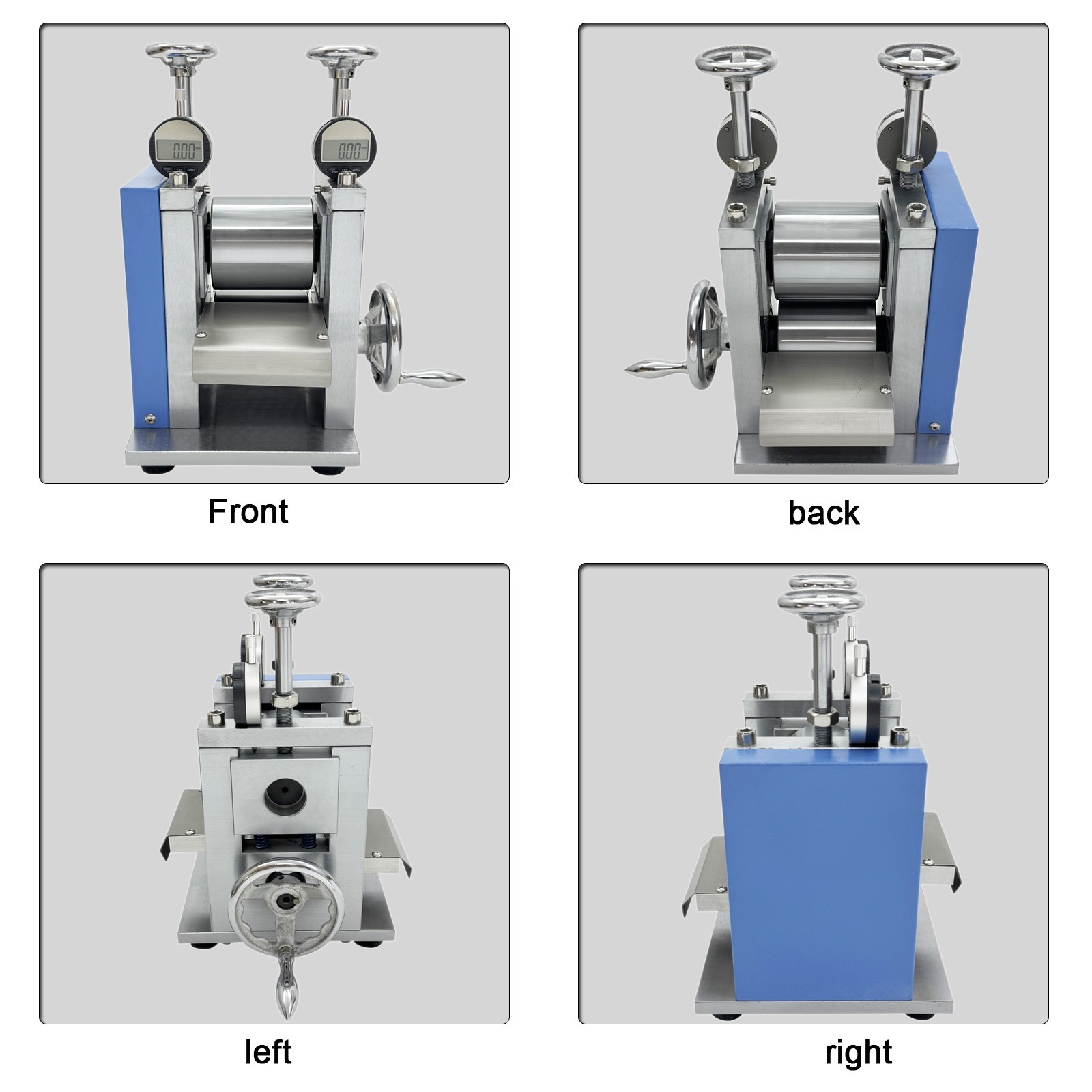 Manual Roller Machine (Vertical, HRC60+ Roller, 0-100mm Width, 0-3mm Thickness)