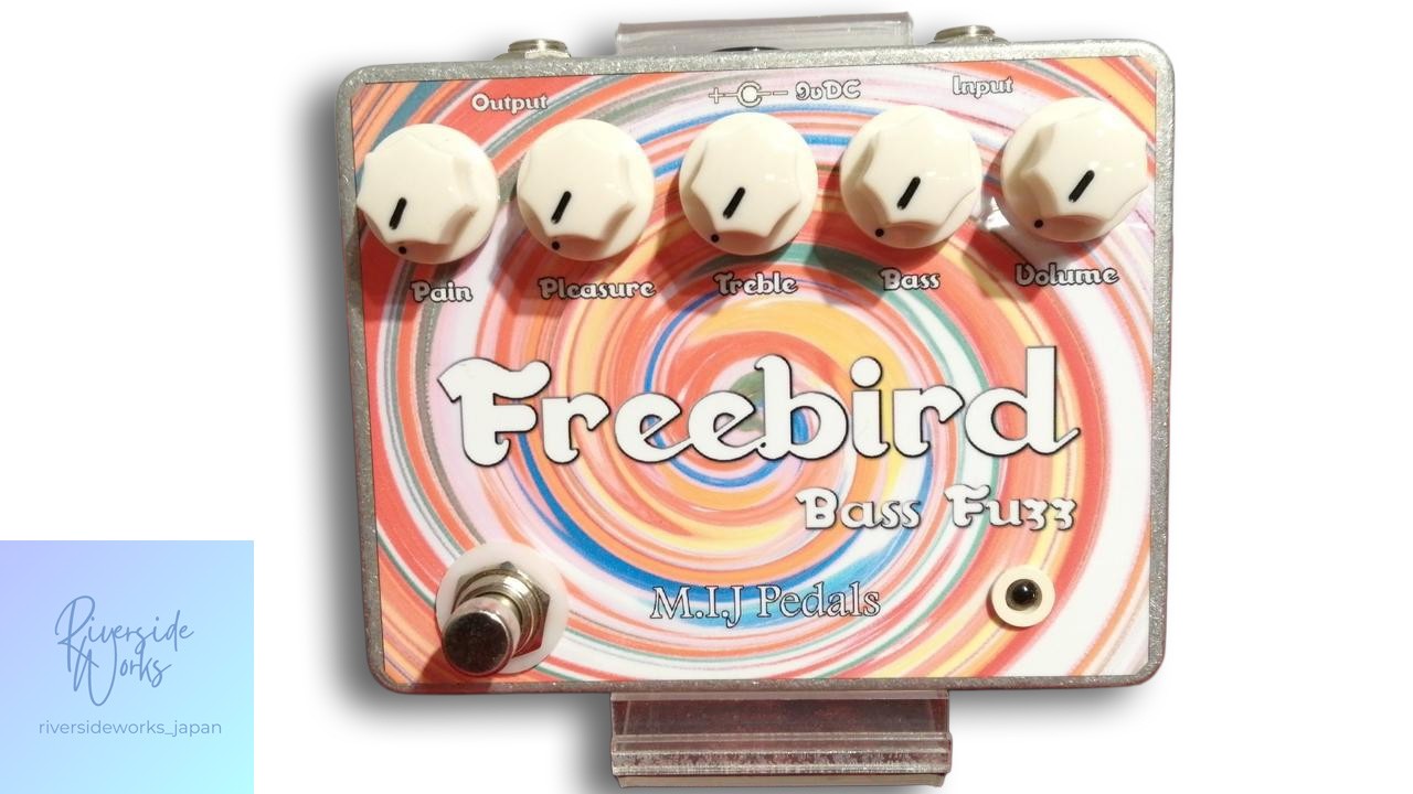 M.I.J PEDAL FREEBIRD BASS FUZZ Effects Pedal JP