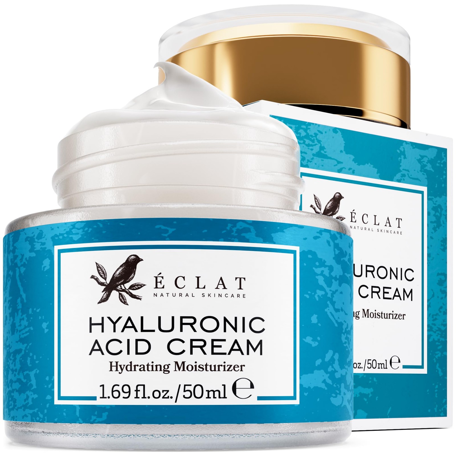 Skincare 1.7 Fl Oz (Pack of 1), Hydrating Hyaluronic Acid Cream