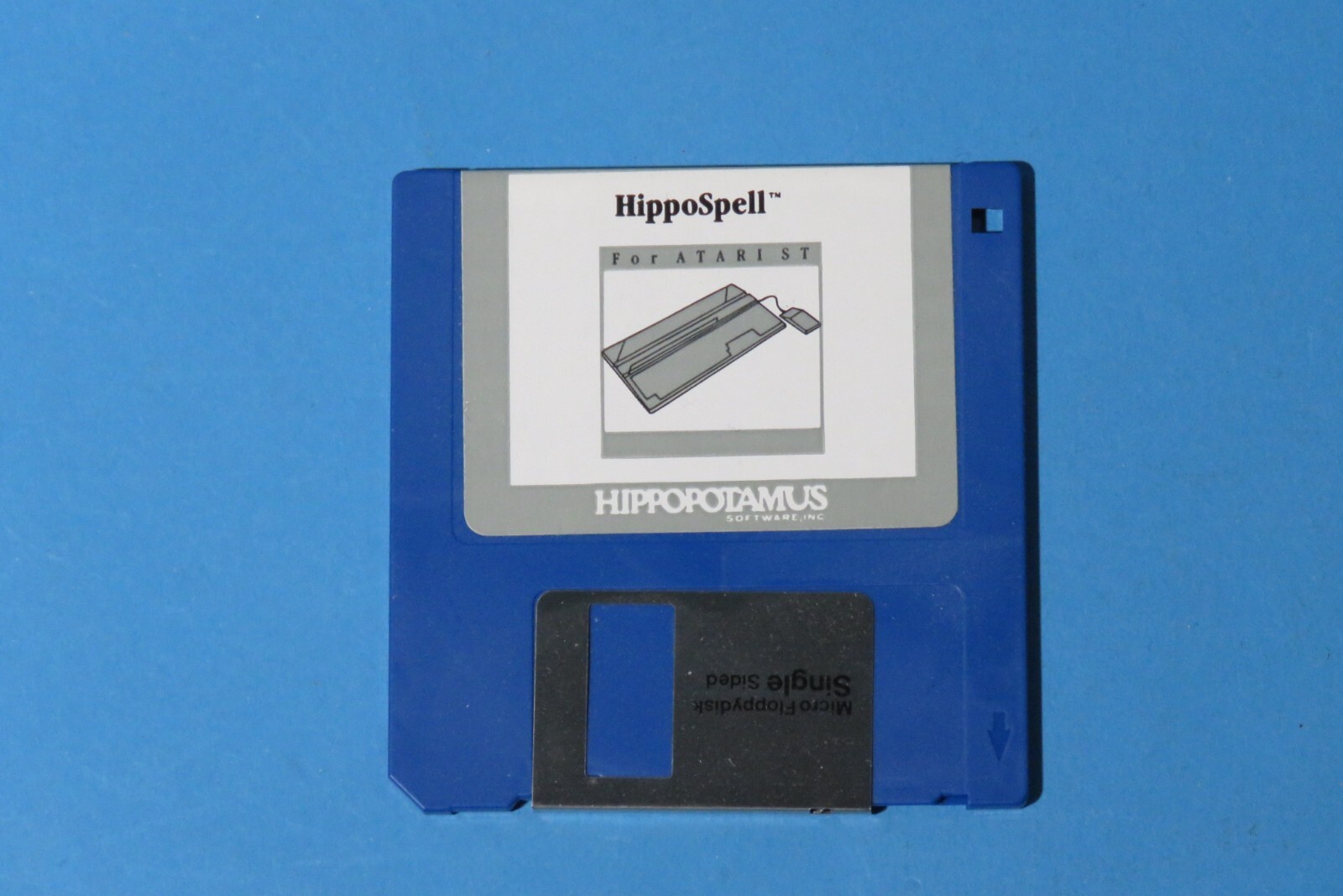 Vintage Atari ST Software: HippoSpell Hippopotamus Software's Spell Checker NOS