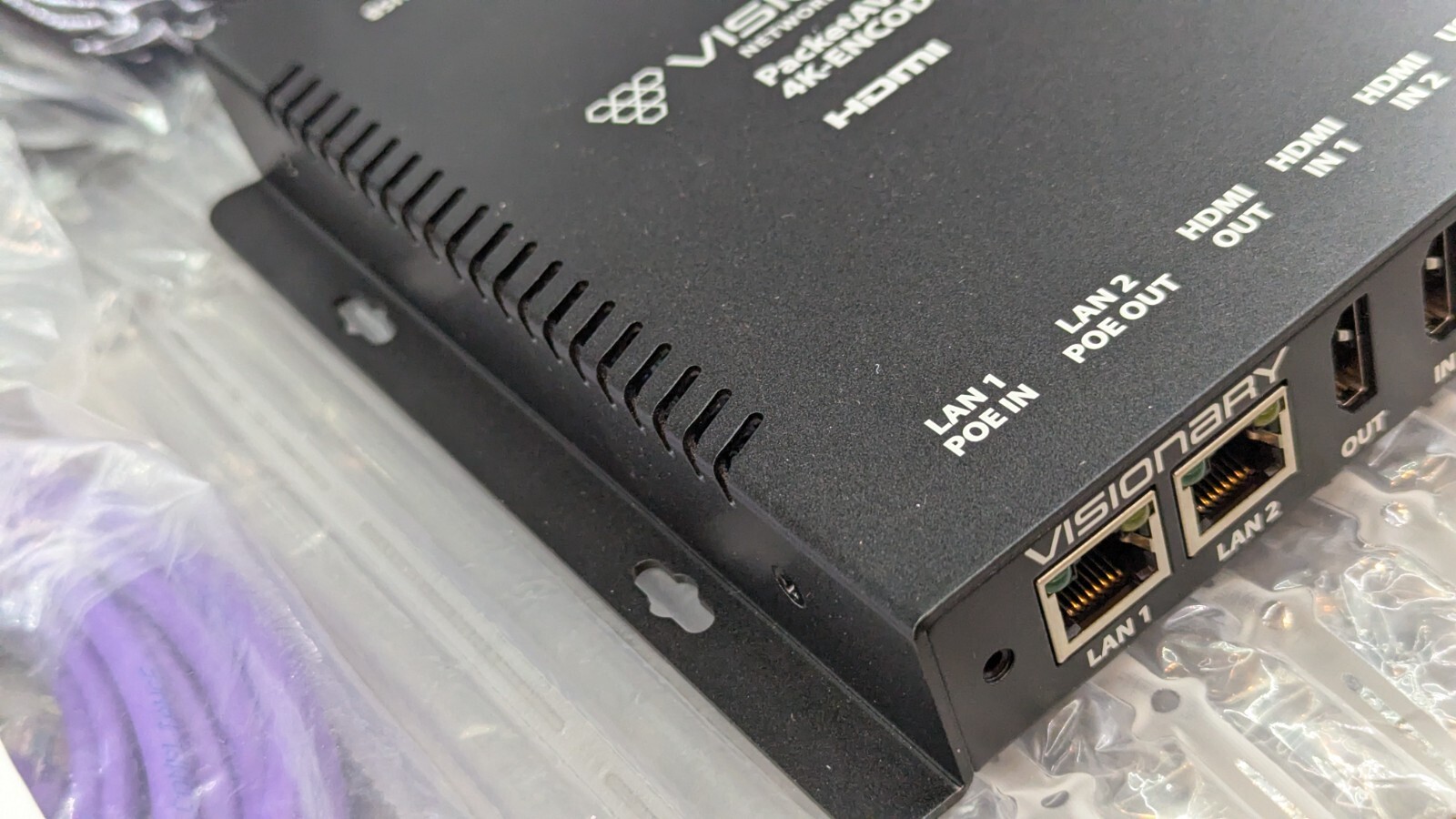 🔥New🔥 Visionary Solutions Network Audio Video PacketAV 4K-Encoder (DuetE-2)