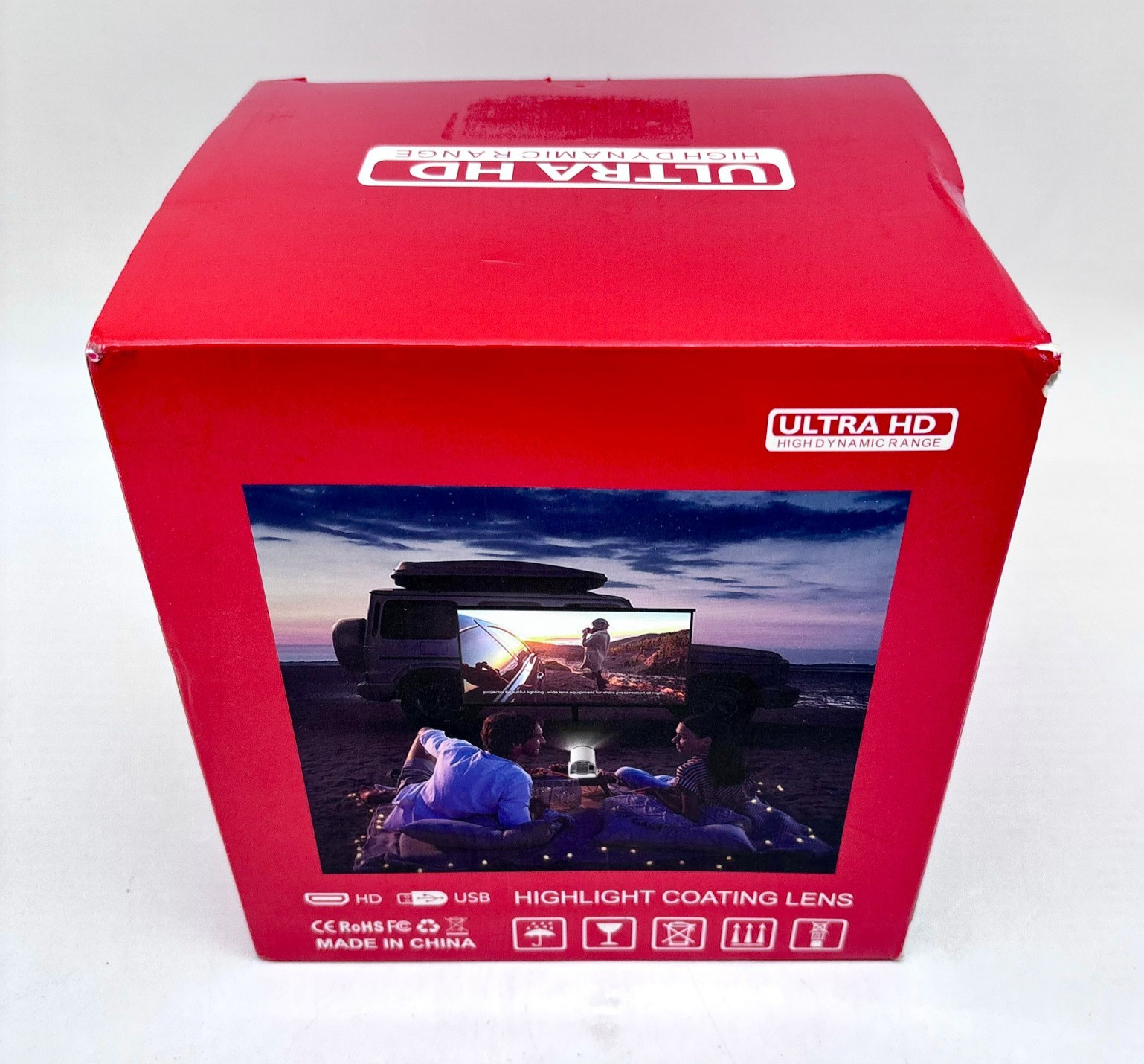 Ultra High Definition 2.4G Wireless High Dynamic Range Game Projector