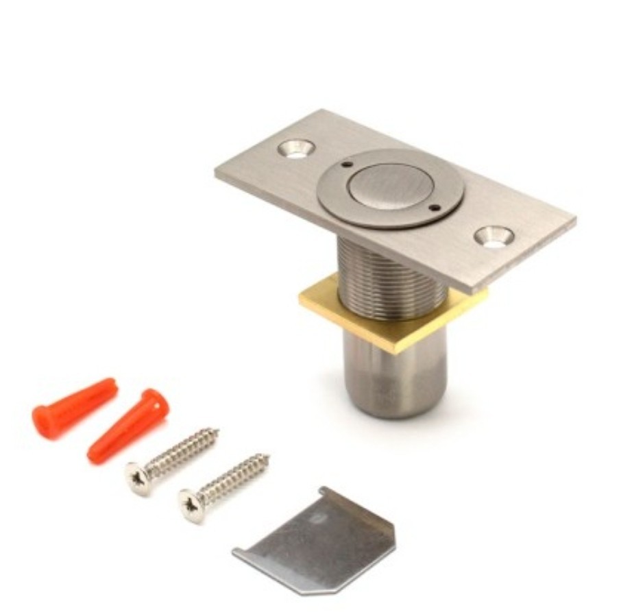 *NEW* CRL AMR208BN Brushed Nickel Non-Locking Dust Proof Keeper Plate