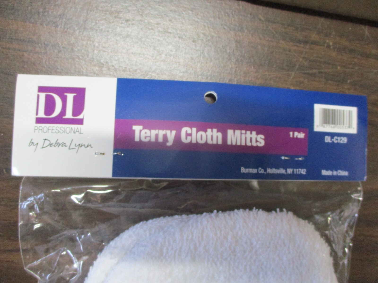3 Pairs Terry Cloth Mitts