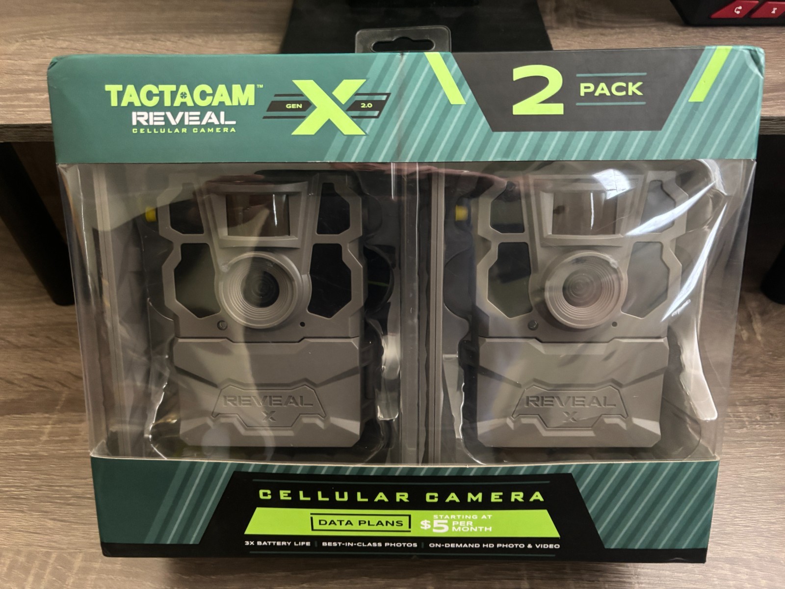 Tactacam Reveal X Gen 2.0 Cellular Trail Camera - Pack of 2 Cameras RV-XG2-BNDL1