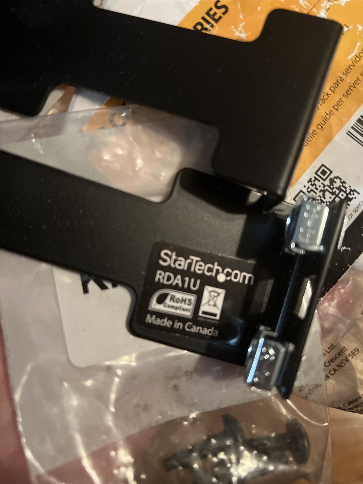 StarTech Rail Depth Adapter Kit For Server Racks -rda 1U