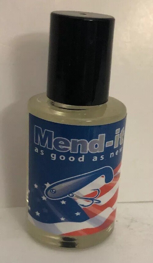 Mend-It! Soft Plastic Glue 1oz- BRAND NEW-SHIPS N 24 HOURS