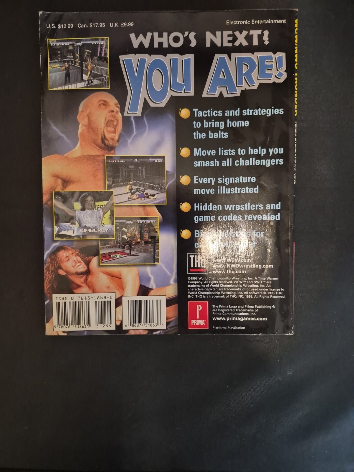 WCW/NWO Thunder - Prima's Official Strategy Guide