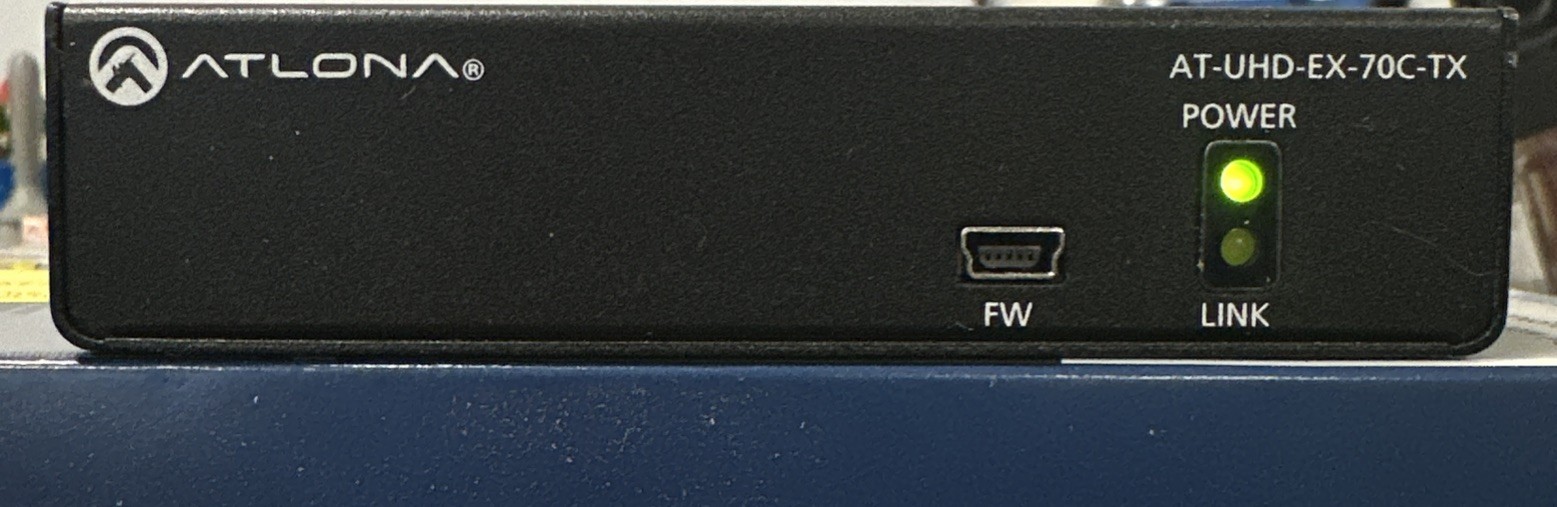 ATLONA AT-UHD-EX-70-TX Transmitter w/ Power & HDMI Cords!
