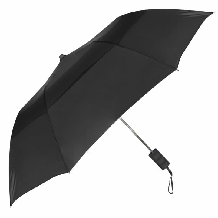 42" Black Auto Open Umbrella with Carry Handle W/ FREE SHIPPING