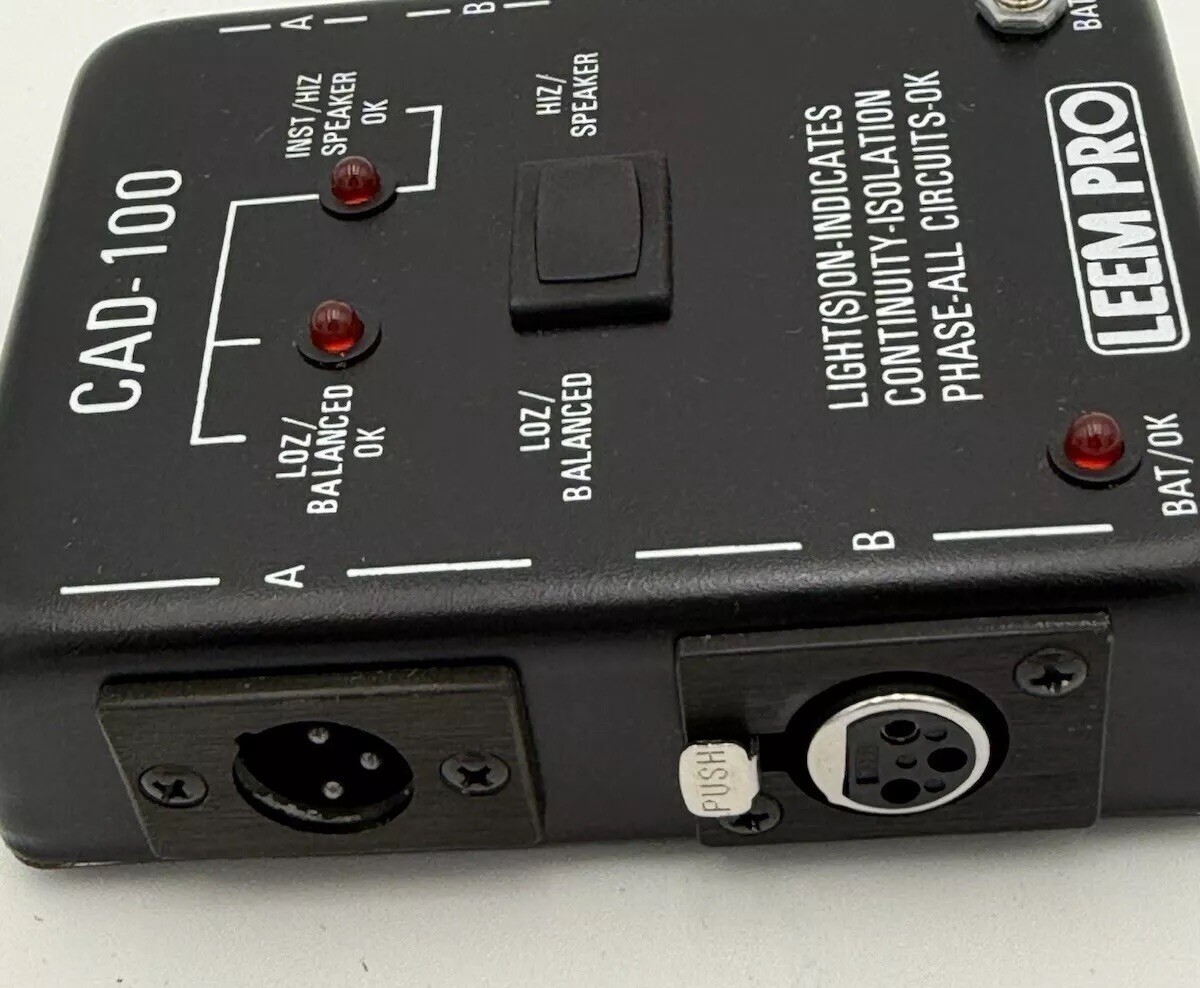 Cable tester by Leem Pro CAD-100
