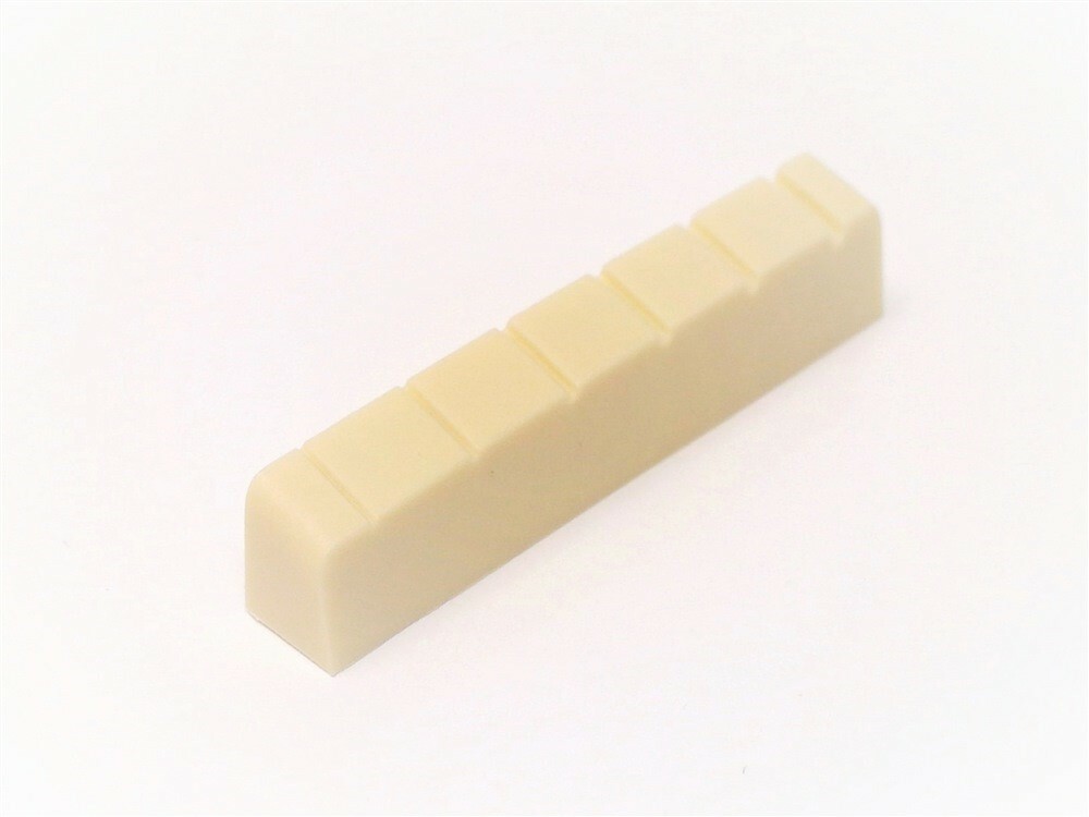 True Custom Shop® Ivory Graphite 6-String Slotted Guitar Nut for Jackson