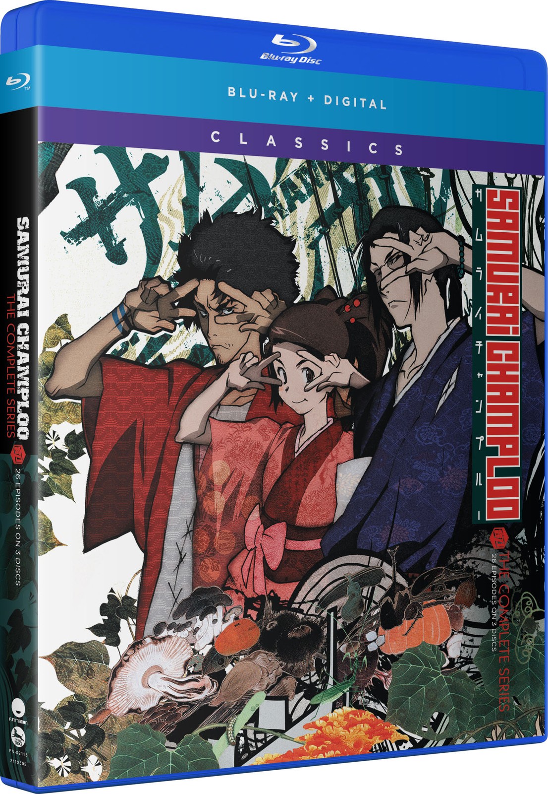 New Samurai Champloo: The Complete Series (Blu-ray) (Classics)