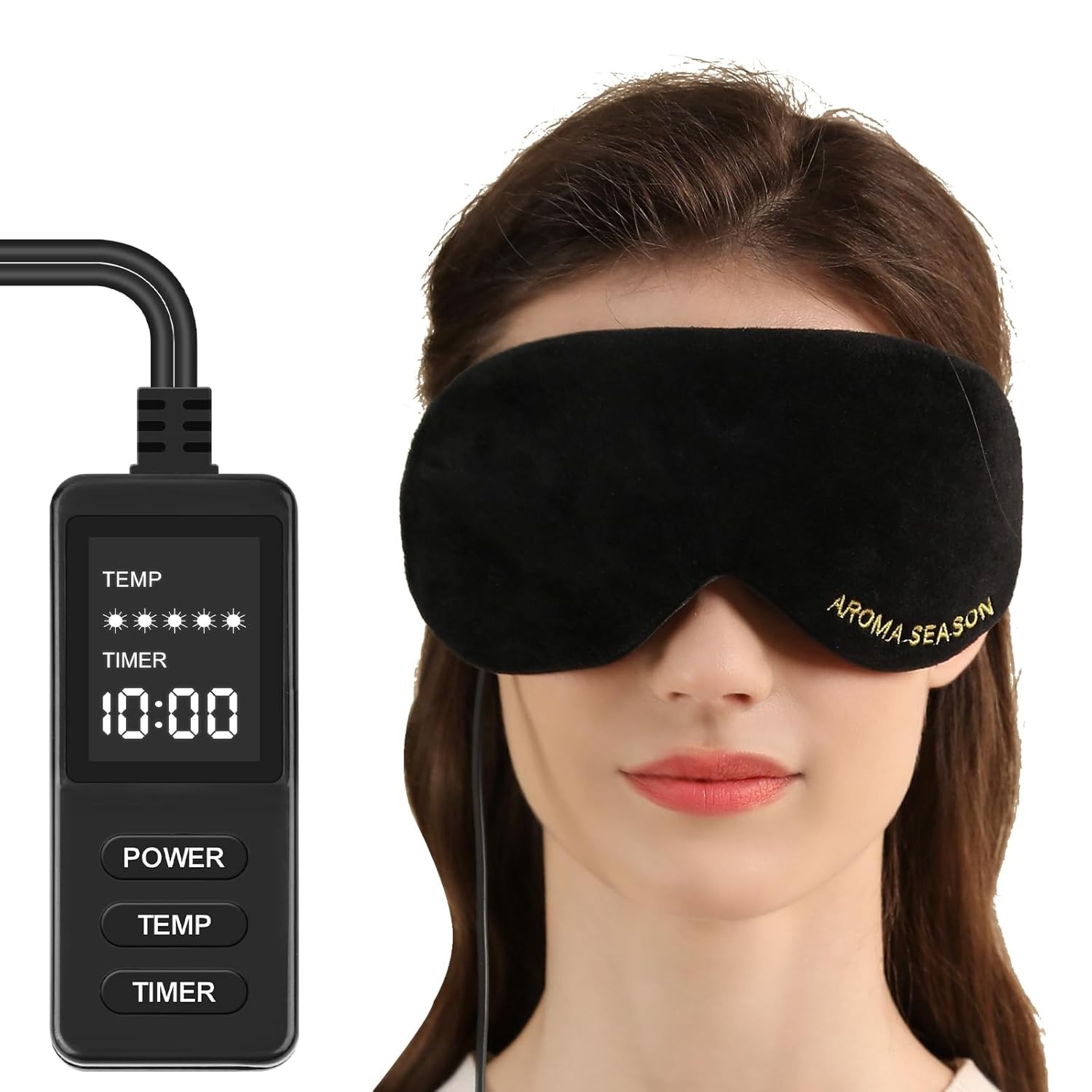 Heated Eye Mask, Warm Eye Compress for Dry Eyes MGD Stye Blephartitis Sinus M...