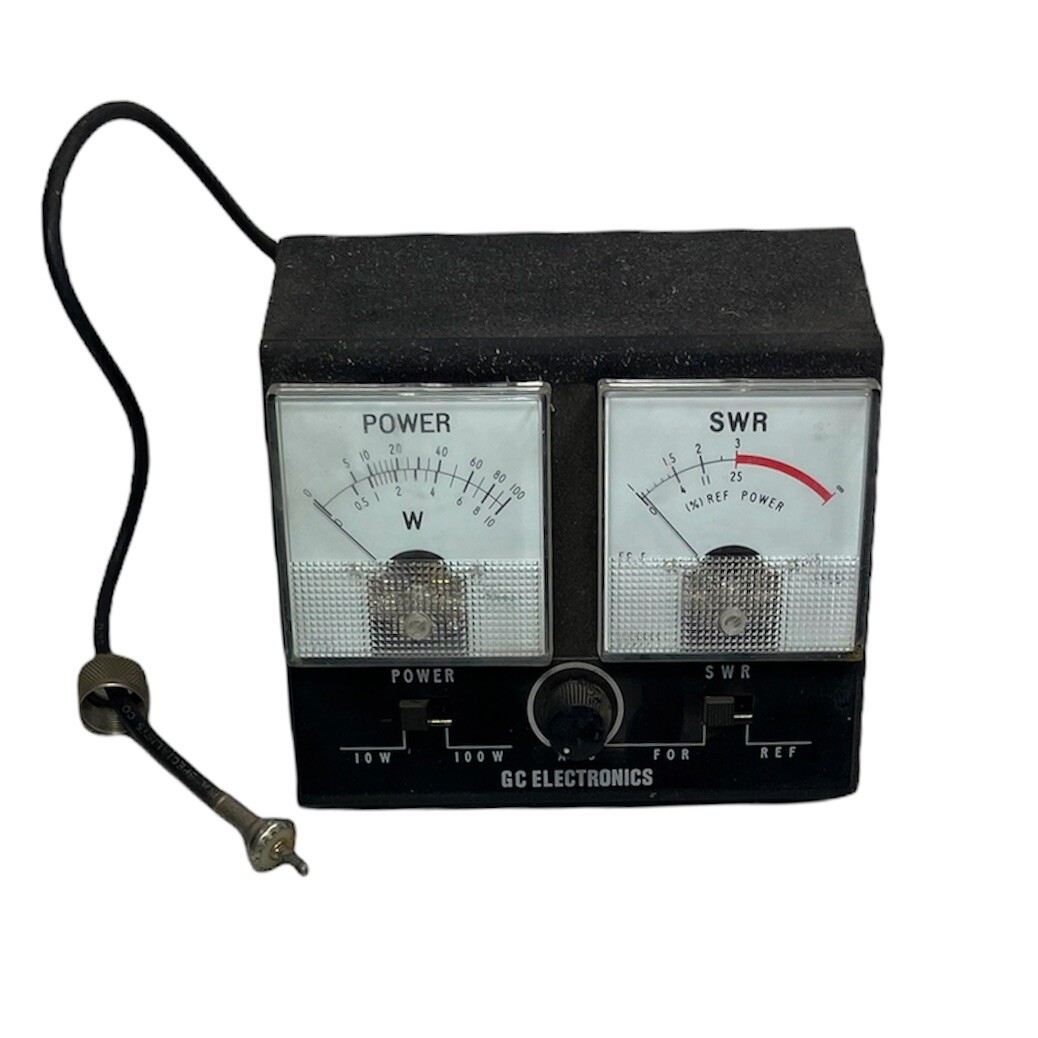 GC Electronics Power SWR Meter Vintage for Parts and Repair READ