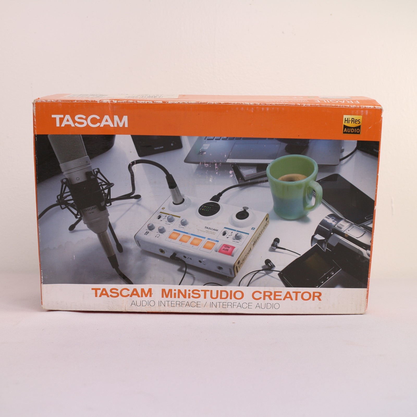 Tascam US-42 Ministudio Creator Open Box Audio Interface Podcasting Broadcast