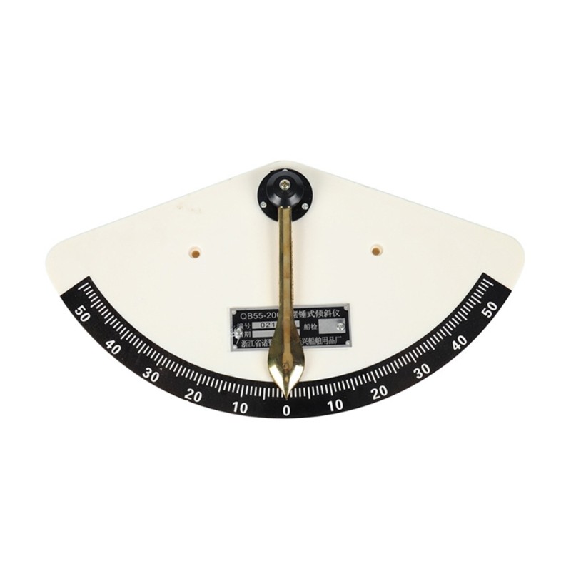 Heavy-Duty 55-Degree Inclinometer Swing-Type Tilt Meter NauticalInstrument