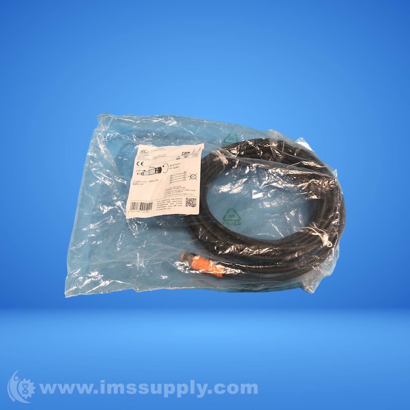 Ifm EVC003 Female Cordset FNOB