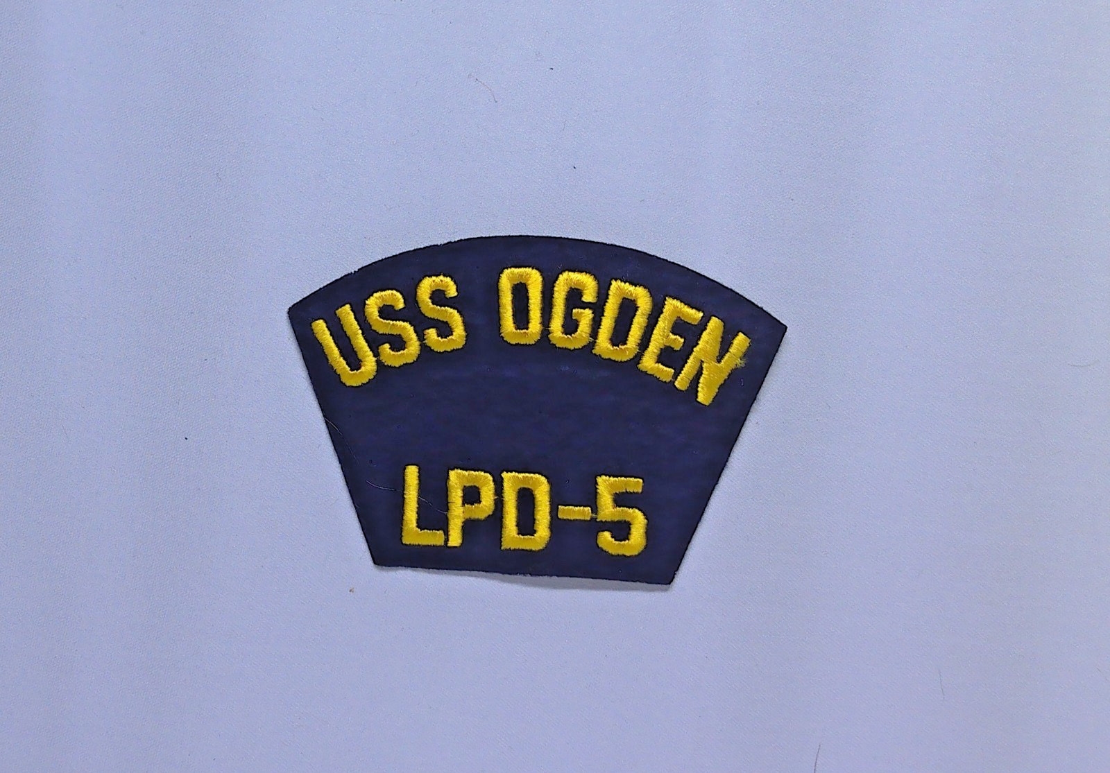 USS Ogden LPD-5 US Navy Amphibious Ship Patch