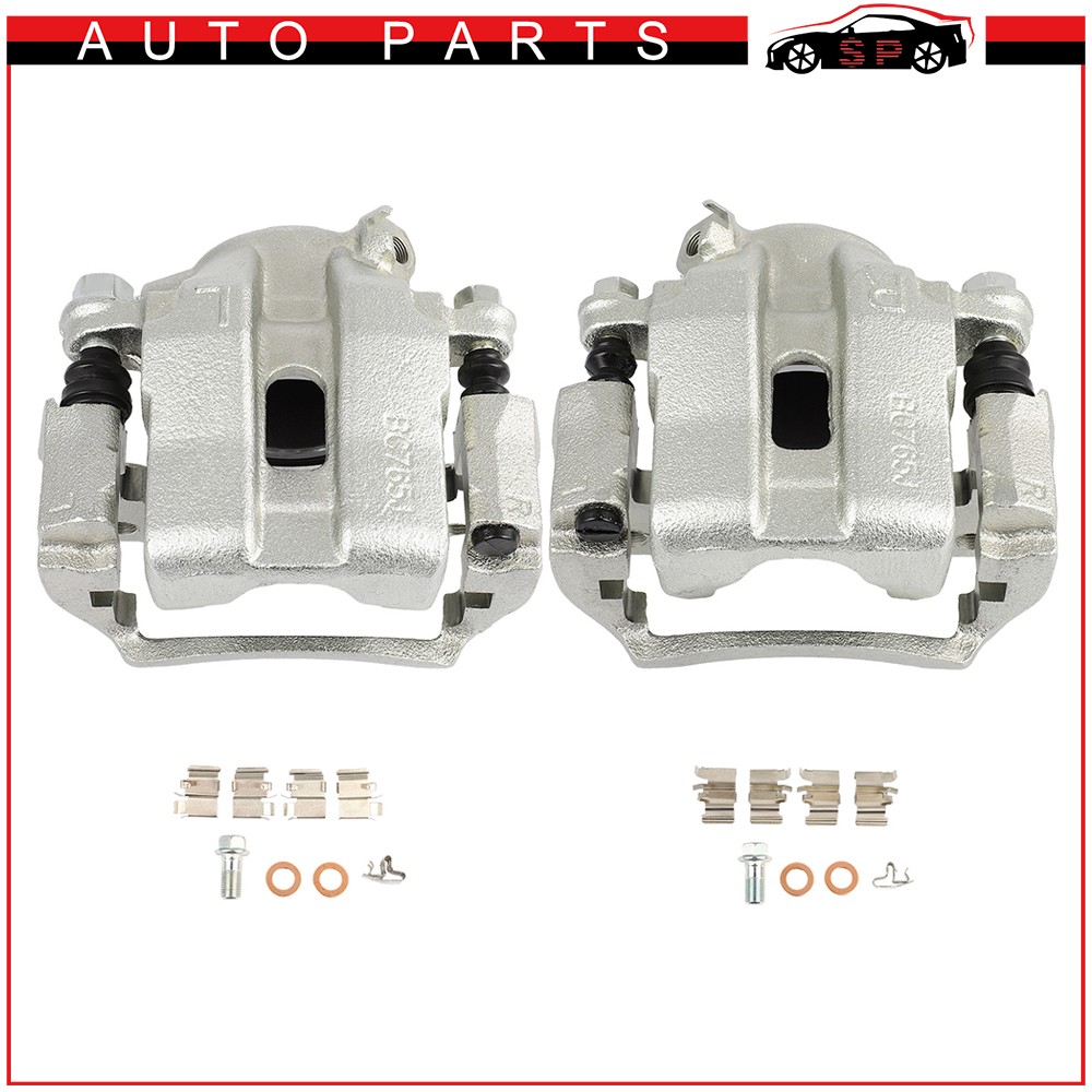 Pair For 2002 - 2003 Suzuki XL-7 Front left Right Brake Calipers With Bracket