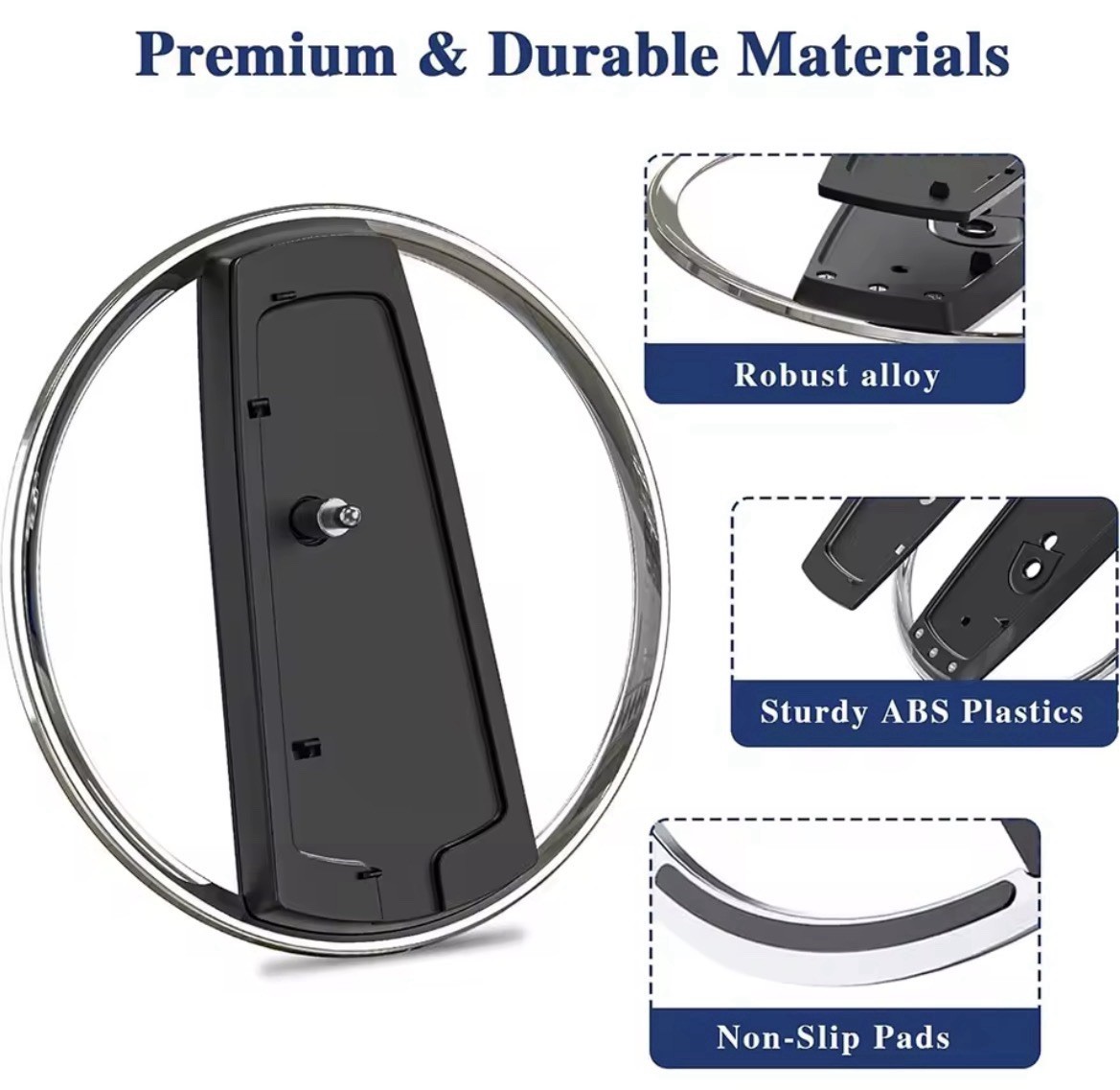 Portable Metal Vertical Stand for PS5 & PS5 Slim Digital Disk Base Holder Game