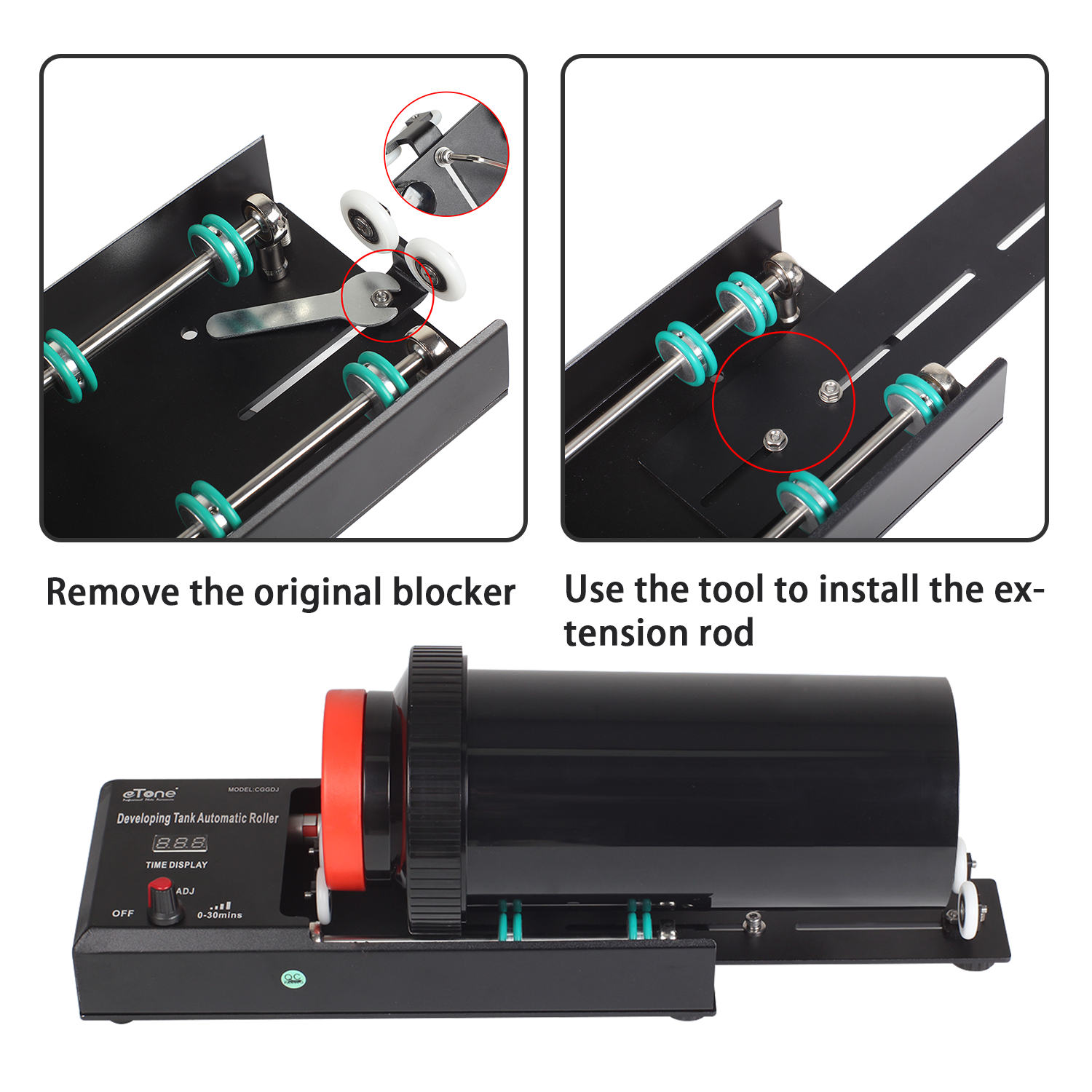 Automatic Darkroom Film Processor Machine For Jobo 1505 2520 AP Developing Tank