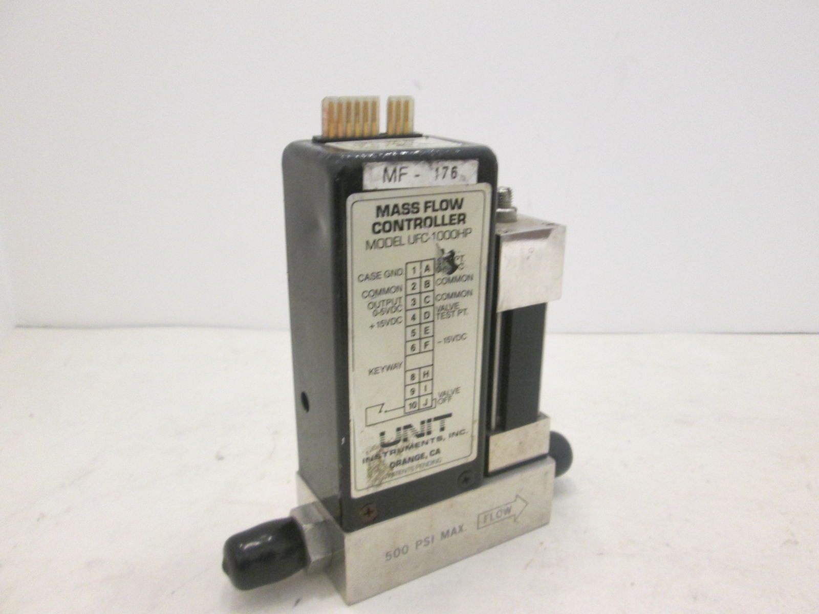 Unit UFC-1000HP, Mass Flow Controller MFC, SiH4, 500 SLM, Used