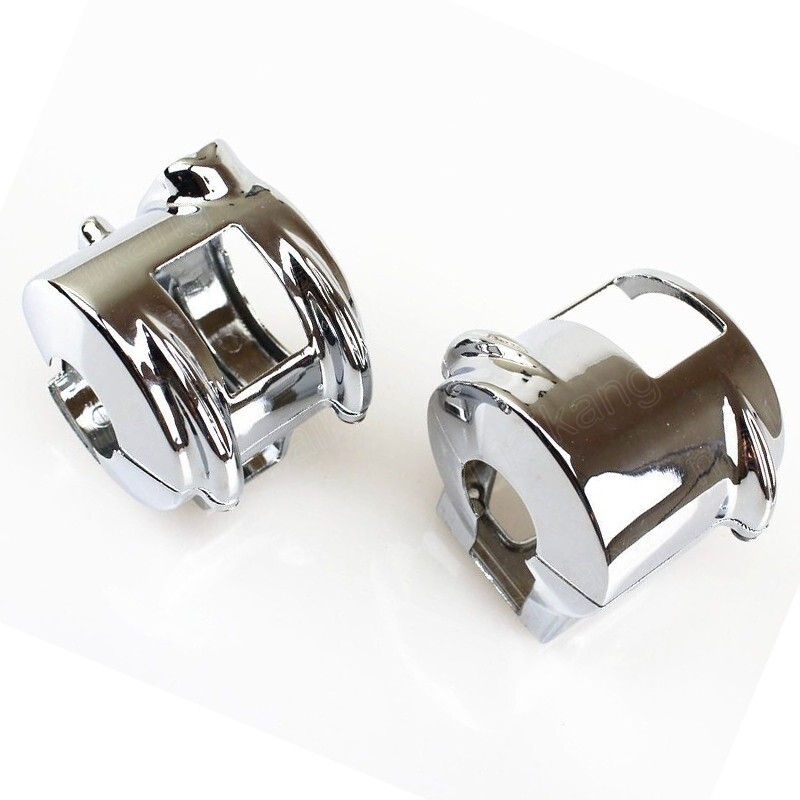 Chrome Handlebar Switch Housing Cover Fit For Honda VTX1800 C/F/N/R/S 2002-2008