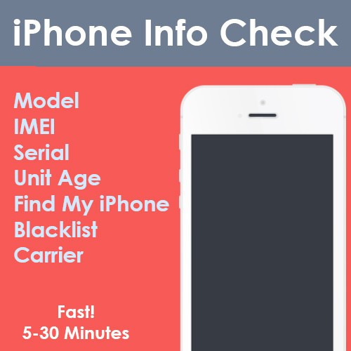 Carrier, Network, Simlock Status Check Service, iPhone,All Models, Fast 5-30 Min