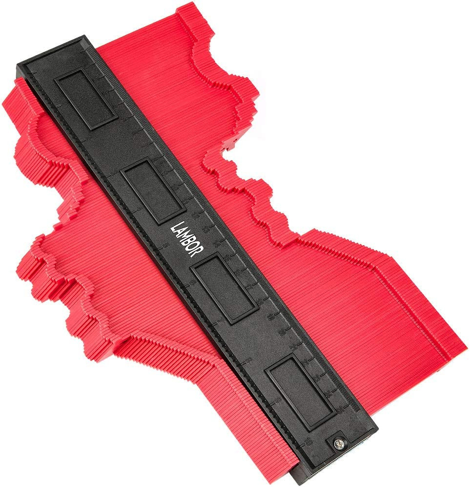 Contour Gauge 10 Inch, Widen Plastic Profile Gauge Duplicator, Precisely Copy Ir