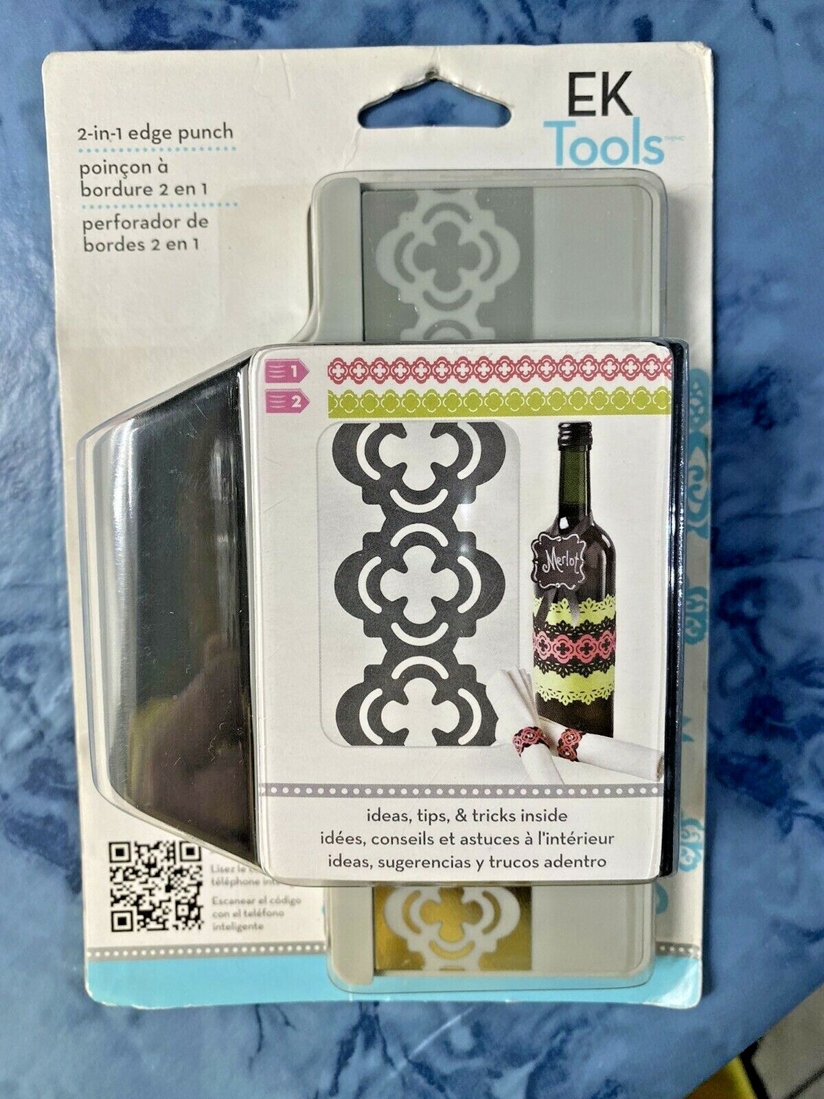 ekSuccess Medallion Plate Retired 2 in 1 Punch 54-52005