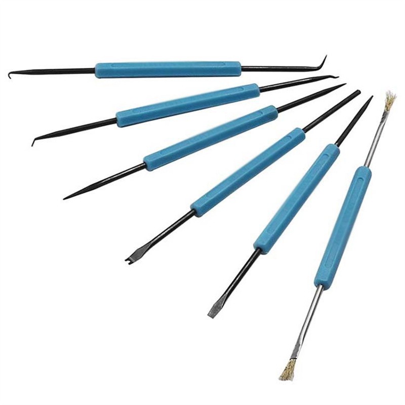 6PCS Solder Assist Tool For PCB Disassembly Repair Replace Capacitor Tools