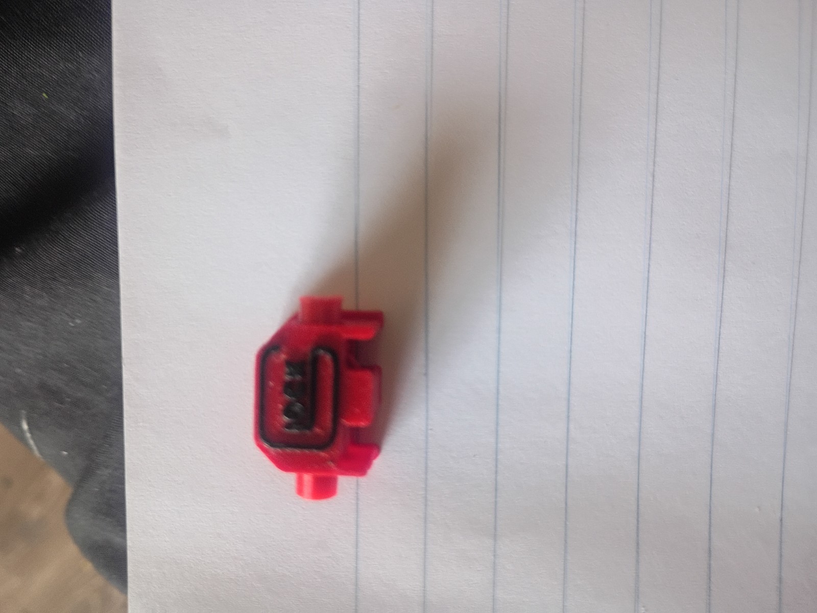 Red And Black Airsoft Backplate Switch