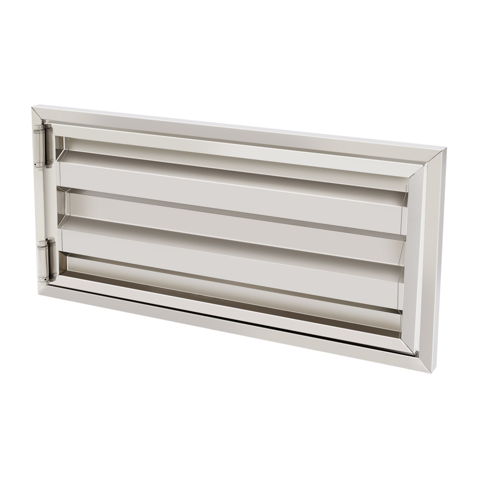 Stainless Steel Crawl Space Access Door 32"x16" Silver Attic Basement Vent Panel