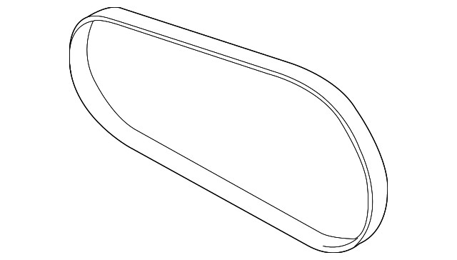 Genuine BMW AC Belt 11-28-7-631-825