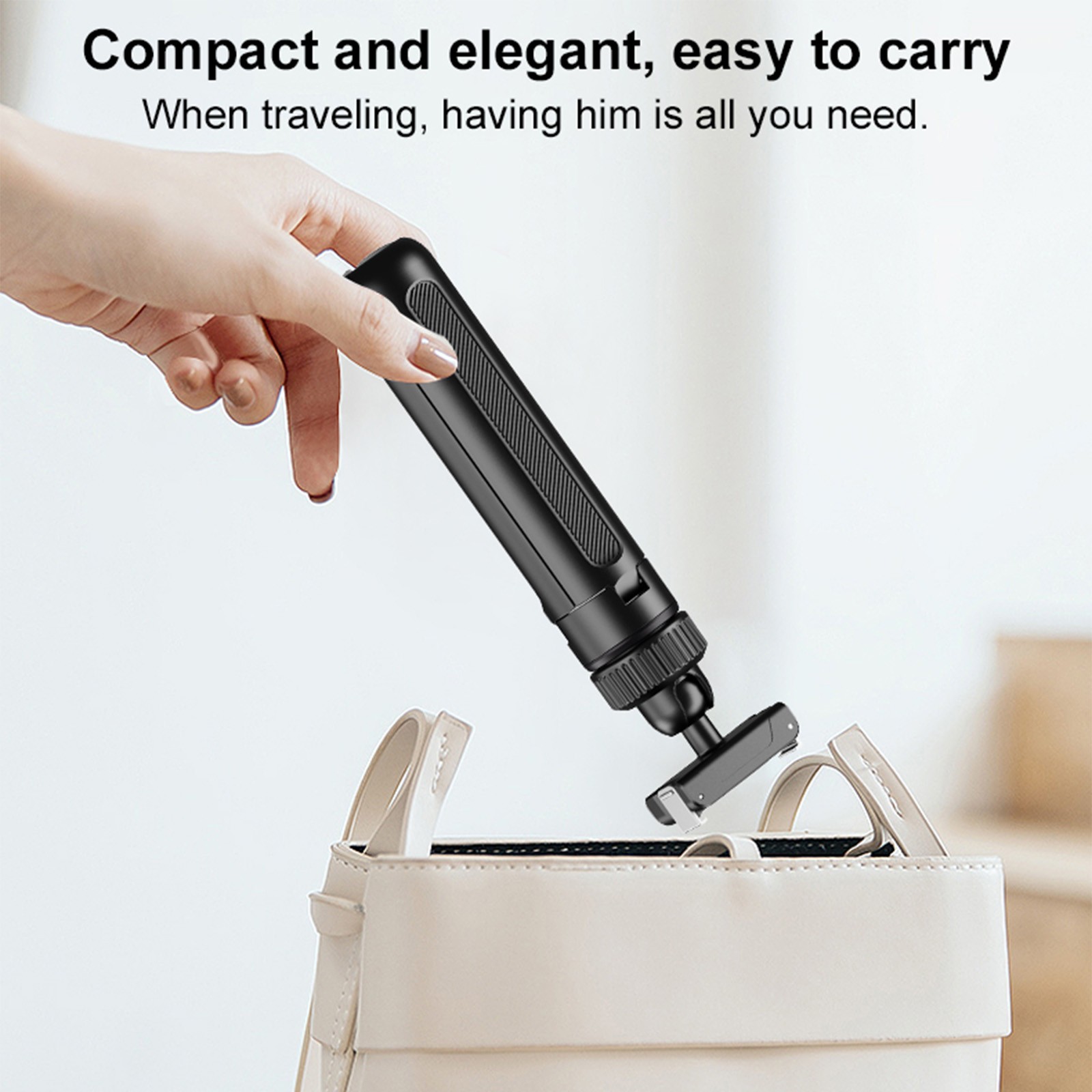Magnetic Quick Release Action Camera Selfie Stick Tripod For Action 6/5/4/3