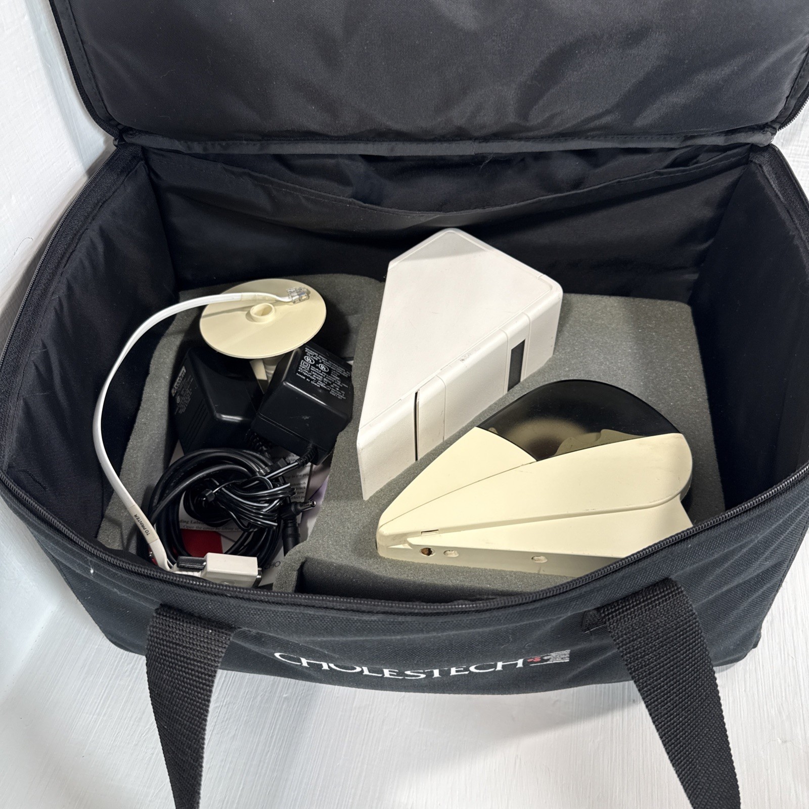 Cholestech LDX Analyzer 021 11239 w Printer SKGGS003, Power Cords, Case (TESTED)