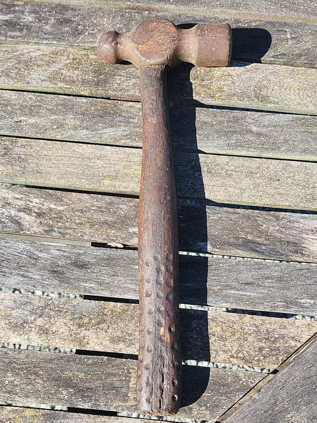 Ball Peen Hammer Made In U.S.A. Vintage Antique 8 Oz.
