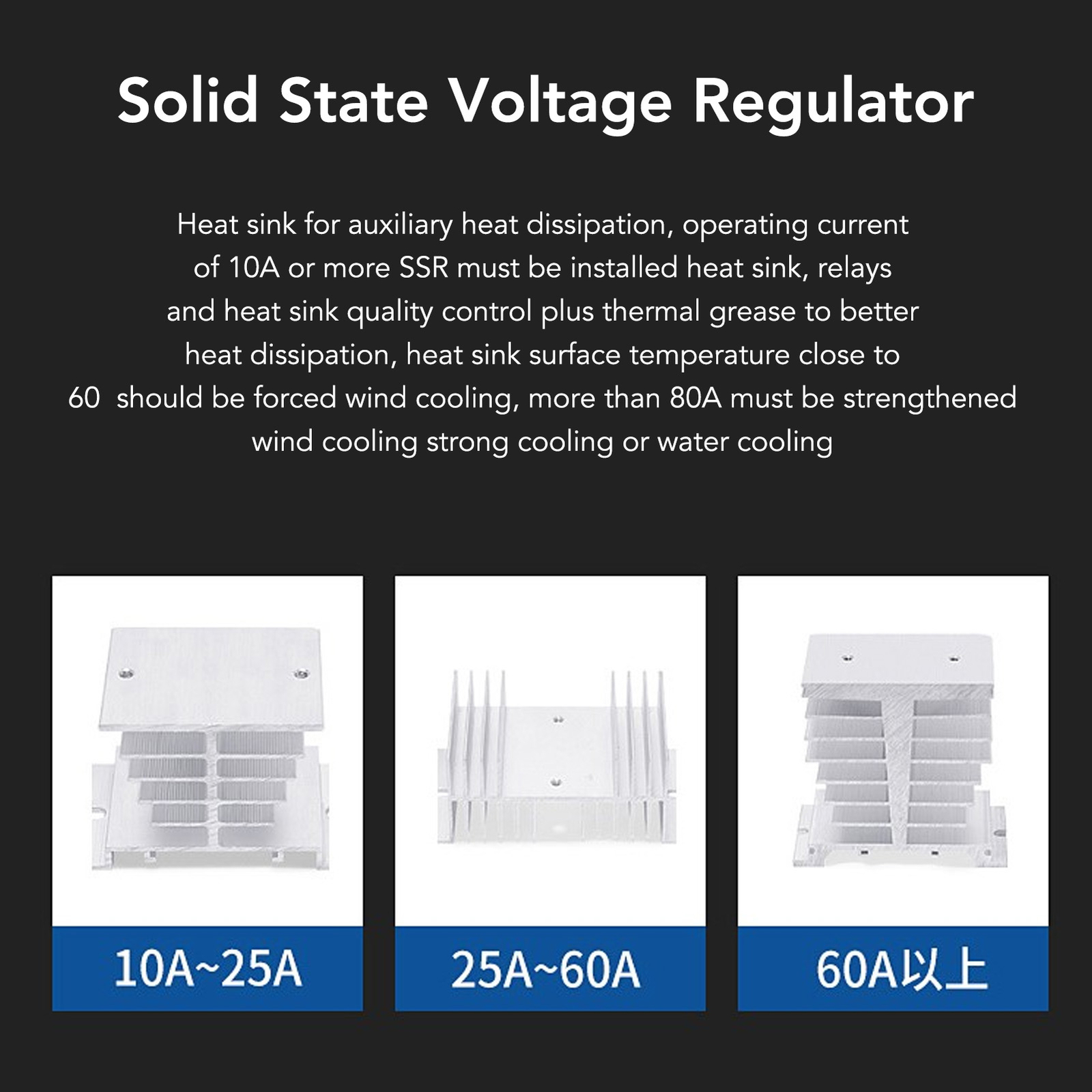 4‑20mA Input Smart Solid State Relay Current Voltage Regulating Module 28‑250VAC