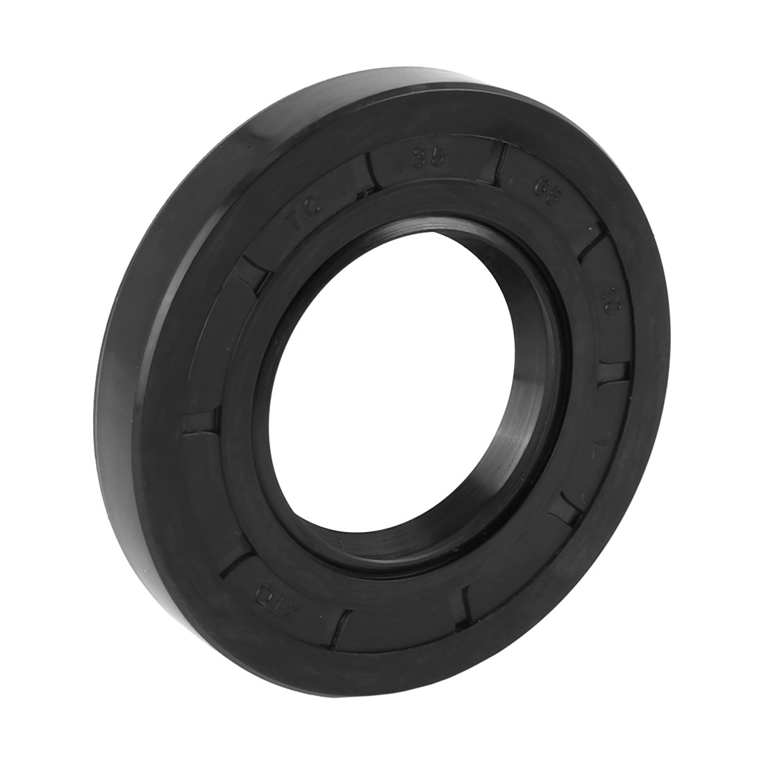 35mm x 65mm x 10mm Black Rubber Cover Double Lip TC Oil Shaft Seal