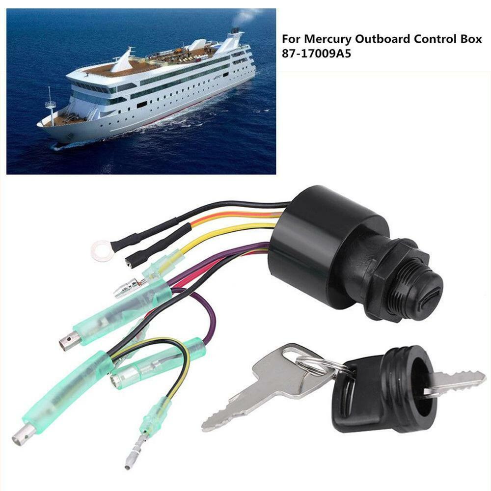 87-17009A5 Ignition Key Switch MP41070-2 Replacement For Mercury Marine Outboard