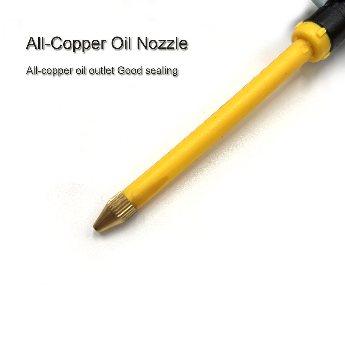 8 oz Oil Pump Oiler Can for Lubrication Machine with Flexible and Straight Spout