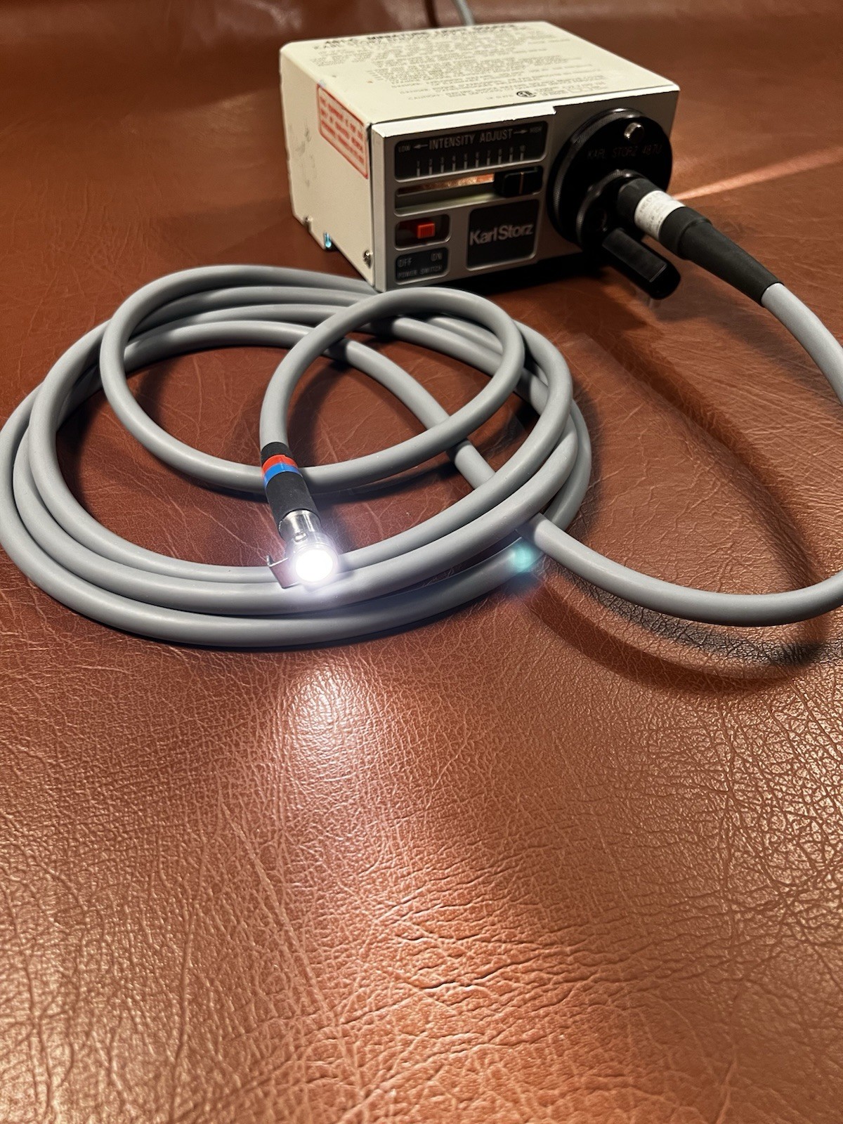 Lot Of Karl Storz, ACMI, Wolf, Luxtec, Welch Allyn Fiber Optic Cables