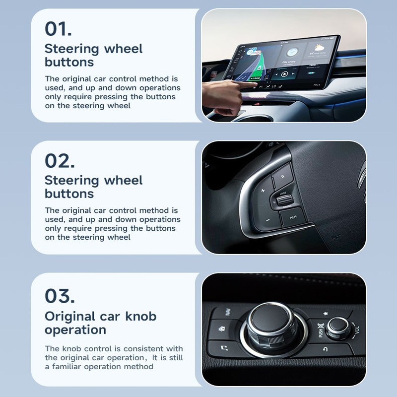 2IN1 Android Auto Wireless CarPlay Adapter Dongle for Android 11+ Converts Wired